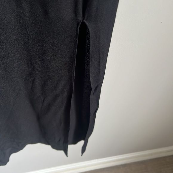 Reformation Crimini Black Slip Midi Dress - Picture 8 of 15